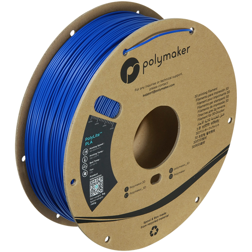 POLYMAKER - PLA POLYLITE 1.75MM BLUE 1KG